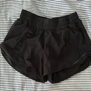 Lululemon Athletica Black Athletic Shorts Lightweight Moisture-Wicking